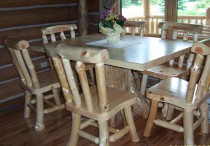 Log Tables & Chairs